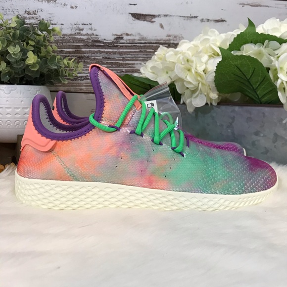 NEW adidas Tennis HU Pharrell Holi Tie Dye - Picture 3 of 7